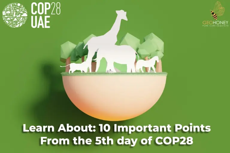 The key highlights from the 5th day of COP28, where we delve into 10 crucial points that emerged during the conference.